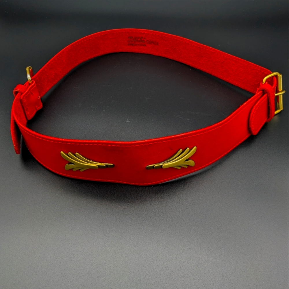 🦋BOGO Vintage An Abbe' Creation Leather Belt